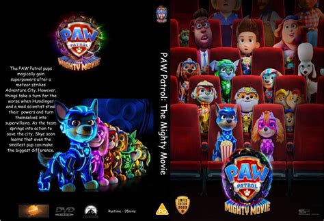 Paw Patrol The Mighty Movie (2023) R0 Custom DVD Cover - DVDcover.Com