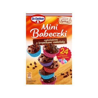 Babeczki Mini Krem Czekoladowy G Dr Oetker Sklep Internetowy Groszek