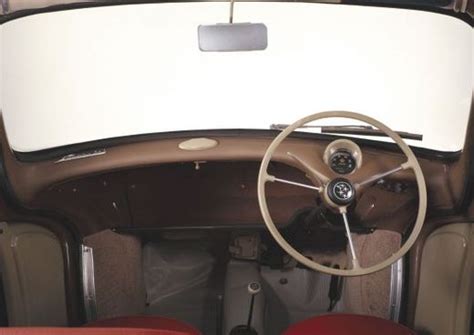 Photo: Interior of a 1958 Subaru 360. – Signal v. Noise