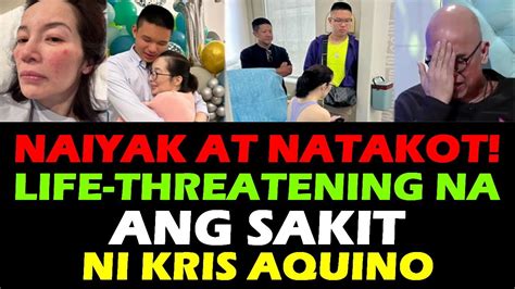 Kris Aquino Latest News Naiyak At Natakot Si Kris Aquino Update Bimby