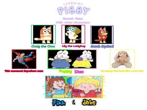 Learning With Pibby Cast Meme Part 2 by snivy0711 on DeviantArt