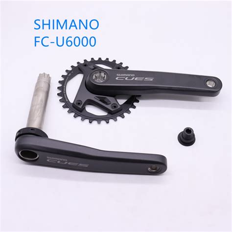 SHIMANO CUES U6000 Crankset U6000 1 32T 170mm 175mm Crankset 9S 10S 11S