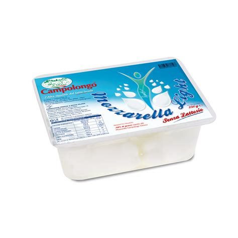 Mozzarella Light Senza Lattosio Caseificio Campolongo