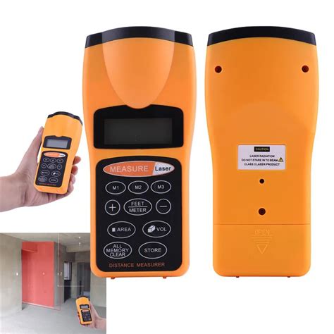 Mini Handheld Range Finder Electronic Portable Rangefinder Ultrasonic