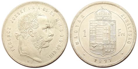 1 forint 1877 Ferenc József Zomi Numizmatika