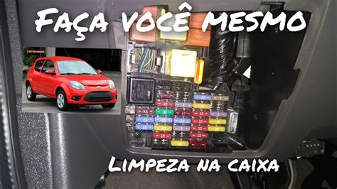 Limpeza na caixa de fusíveis do Ford ka YouTube