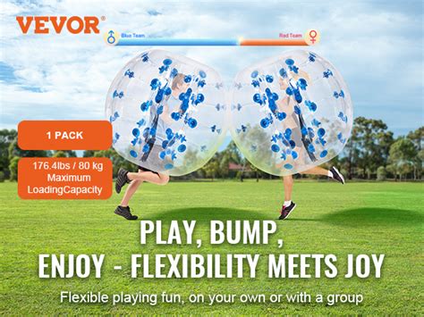 Vevor Inflatable Bumper Ball Pack Ft M Body Sumo Zorb Balls For