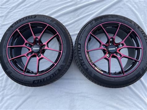 【目立った傷や汚れなし】rays Volk Racing G025 レイズ ボルクレーシング 19×812j 42 5 1143 15ad