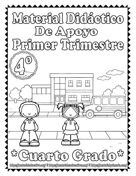 Material Did Ctico De Apoyo Del Cuarto Grado Para El Primer Trimestre