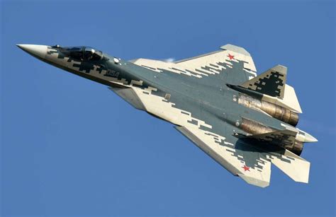 Russia Ramps Up Production Of Fifth Generation Su 57 Multi Role Fighter