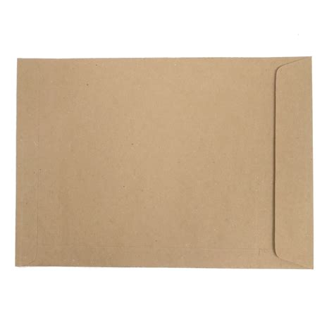 Envelope Saco A Kraft Pardo X Mm Unidades Shopee Brasil