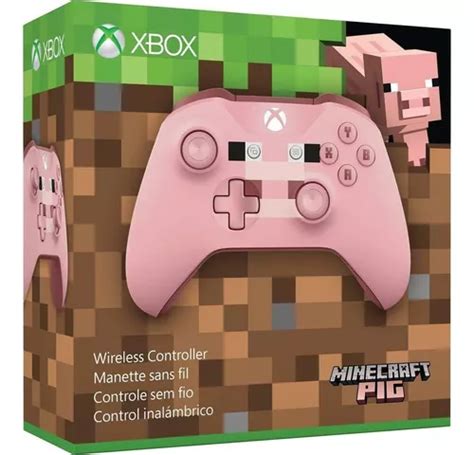 Control Xbox One S Minecraft Creeper Rosa Original Sellado Envío Gratis