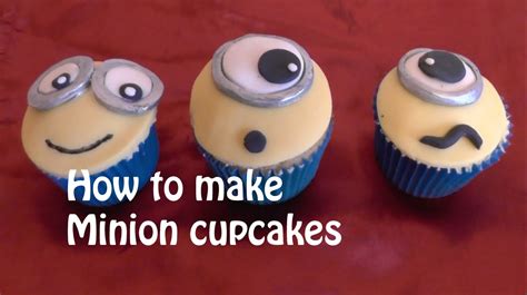 How To Make Minion Cupcakes Youtube