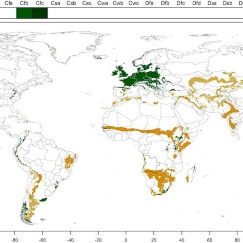 Occurrence of KöppenGeiger BSh climate type in the World This is the