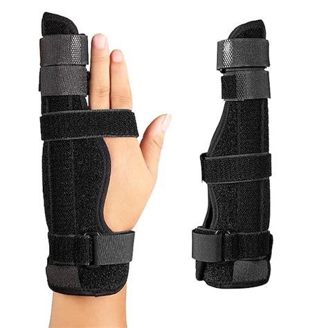 Metacarpal Finger Splint Hand Brace Pinky Finger Splint For Boxer Fractures Broken Ring Little