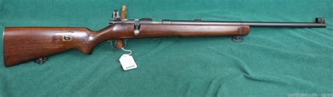 B3248 J Stevens 416 22 Target Rifle With Aperture Sights Bolt Action