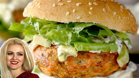 Air Fryer Salmon Burgersthe Perfect Salmon Burger Recipe Perfect Weeknight Dinner Youtube