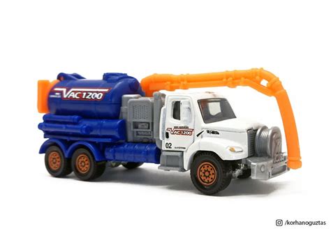 Matchbox Real Working Vacuum Truck Matchbox Toy Car Diecast