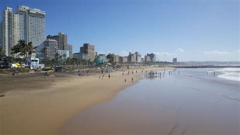 Durban Beach in South Africa Editorial Stock Photo - Image of buildings, wave: 100111648