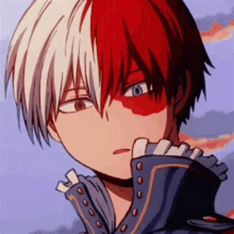 Todoroki Ice And Fire GIF Wallpaper