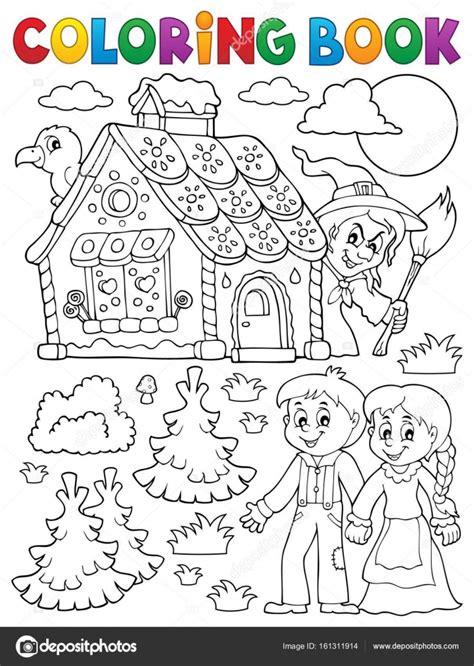 Coloriage Hansel Et Gretel A Imprimer