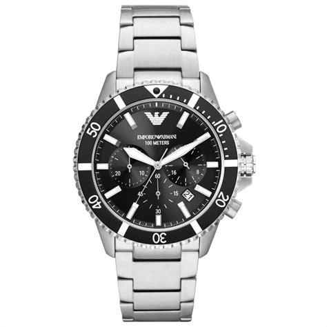 Emporio Armani Masculino Ar Cron Grafo Relojoariajj