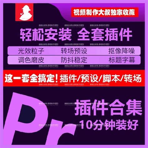 全新pr插件合集！一键安装全套插件 哔哩哔哩