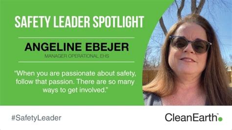 Safety Leader Spotlight: Angeline Ebejer | Clean Earth