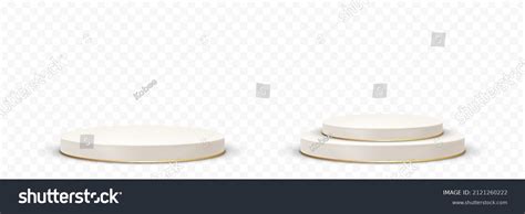 Png Vector Pedestals Set Pedestal With Golden Royalty Free Stock