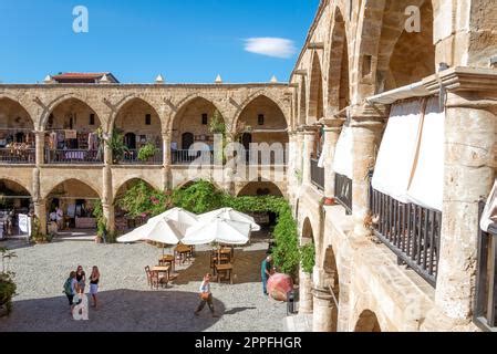 Inner courtyard Büyük Han Great Inn the largest caravanserai in