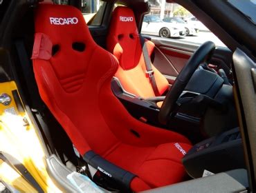 RECAROレカロシート HONDA S660 JW5にレカロ TS GS RED SR 6 KK100S RED 装着