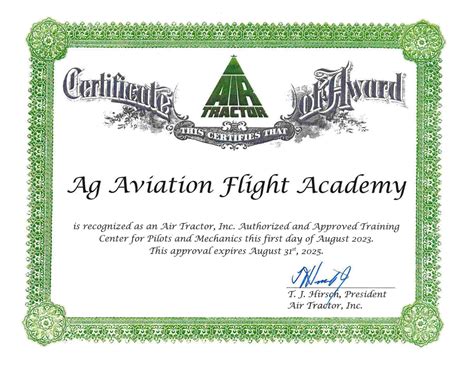 Aafa Now An Official Satellite Training Base For Air Tractor In Africa