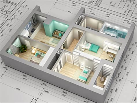 Photorealistic D Rendering Of A Floor Plan Using Sketchup Upwork