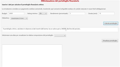 Ottimizzazione Del Portafoglio Finanziario Youtube