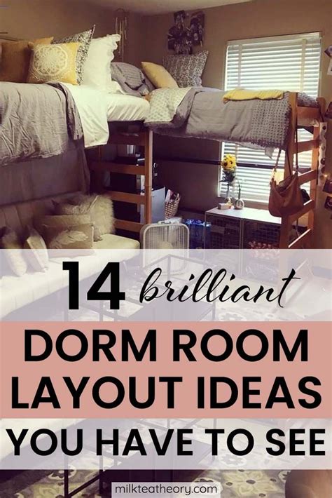 College Dorm Room Setup College Loft Beds Cool Dorm Rooms Girls Dorm