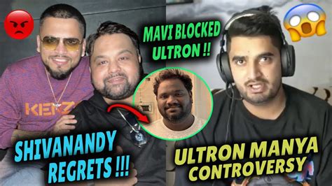 Ultron Manya Controversy Mavi Blocked Shiva Nandy Apologize To