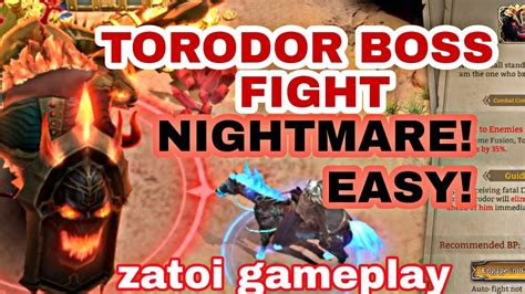 Nightmare Void Rift Torodor Boss Fight Void Rift Boss Fight Strategy