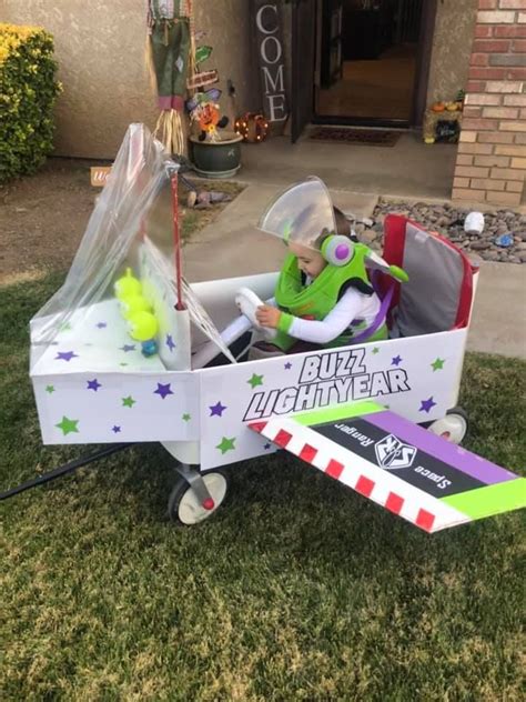 Buzz Lightyear Halloween Costume With Spaceship Wagon Toy Story