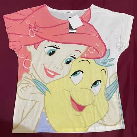 Blusa Ariel La Sirenita Jap N Disney Original Env O Gratis