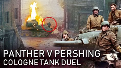 The Ww2 Tank Battle Caught On Film Ww2 Documentary Youtube