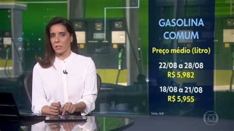 Preço médio da gasolina no país bate novo recorde e litro é vendido a