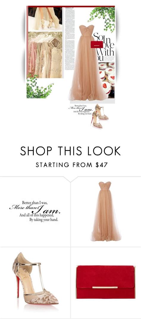 Formal Attire By Zeljkaa Liked On Polyvore Featuring Maria Lucia