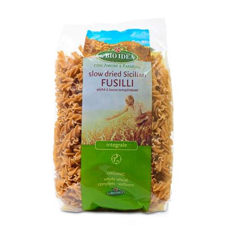 Fusilli Integrale Din Grau Dur Eco Idea 500gr EMAG Ro