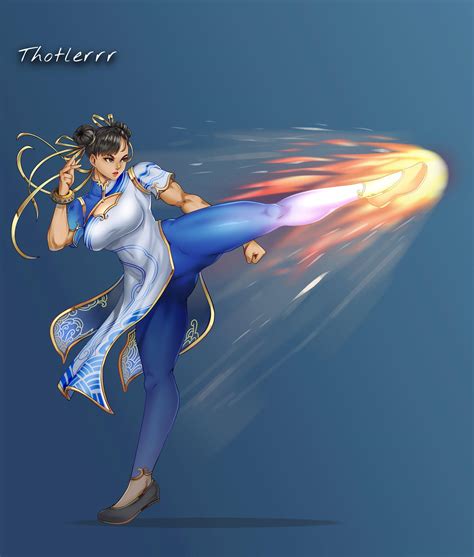 My Illustration Of SF6 Chun Li R StreetFighter R34