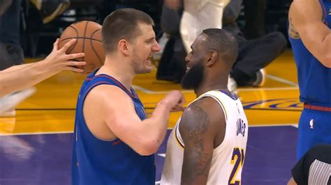 Nikola Jokic Tells Lebron James They Ll Hold Him To So He Doesn T Get