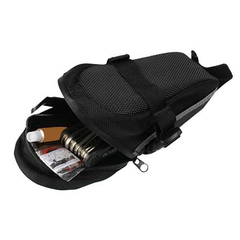 Bike Saddle Bag Bicycle Under Seat Storage Outdoor Rear Tail Pouch Cycling B`h Ebay