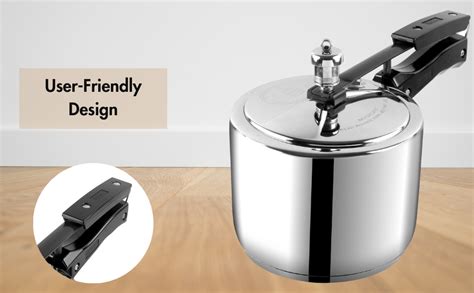 Buy Vinod 3L Stainless Steel Inner Lid Pressure Cooker Sandwich Bottom