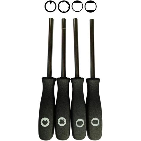 Lot De Outils De R Glage De Carburateur Spline Single D Double D Pac