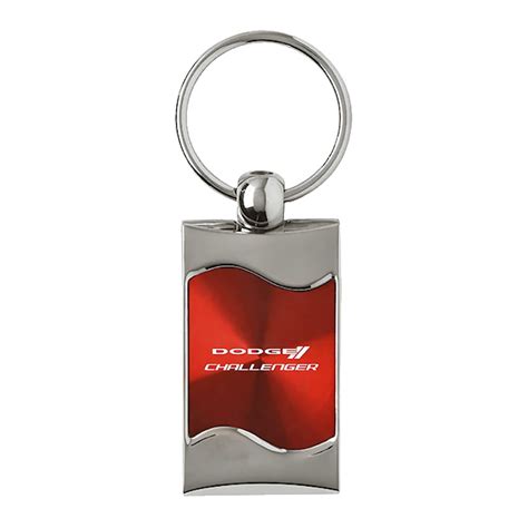 Dodge Challenger Keychain Keyring Red Wave Walmart