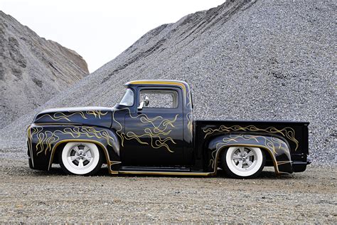 This 1956 Ford F 100 Pickup Rewrites The Book On Kustom Hot Rod Network